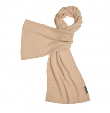 Stola in cashmere noce chiaro