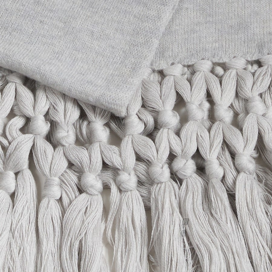 GLORIS Sciarpa Pashmina Effetto Cashmere: 180x70 Cm, Stola A Quadri, Calda Per Autunno/Inverno, Azzurro E Bianco