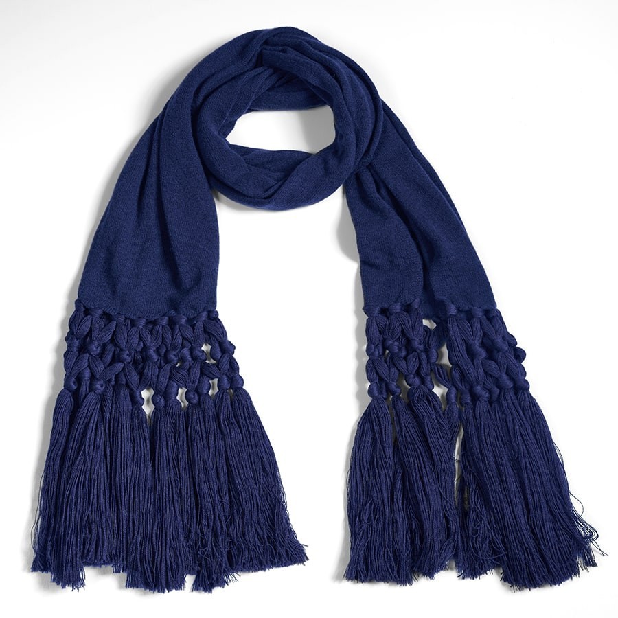 Sciarpa In Lana Vergine FRAAS 70x200 Cm | Stola Invernale A Righe Donna | Morbida E Calda, 100% Lana | Colori Classici, Senza Frange | Made In Cina, Lavaggio A Mano - 4