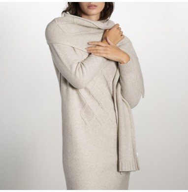 Dress GLOSS light grey...